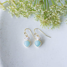 Load image into Gallery viewer, Amazonite Tasia Earrings