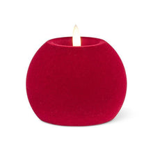 Load image into Gallery viewer, Burgundy Velvet LED Candle