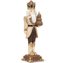Load image into Gallery viewer, Chocolate Nutcracker Santa Figurine