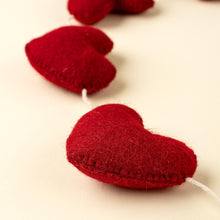 Load image into Gallery viewer, Red Heart Felt Garland