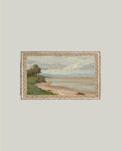 Load image into Gallery viewer, Beach Near Etretat Framed Antique Art