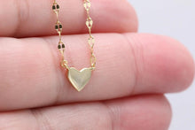 Load image into Gallery viewer, Sequence Chain Heart Necklace
