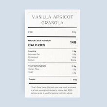 Load image into Gallery viewer, Vanilla Apricot Granola by Flake'd Foods