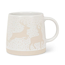 Load image into Gallery viewer, Reindeer Wide Base Mug