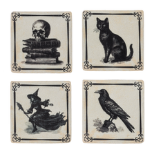 Load image into Gallery viewer, Vintage Halloween Coasters