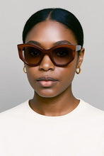 Load image into Gallery viewer, Oval Angle Frame Sunglasses