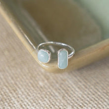 Load image into Gallery viewer, Amazonite Stone Sister Ring