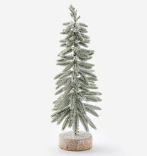 Load image into Gallery viewer, Frosted Tree on Wood Base