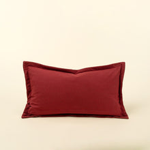 Load image into Gallery viewer, Red Happy Holidays Pillow