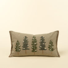 Load image into Gallery viewer, Alpine Trees Lumbar Pillow