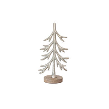 Load image into Gallery viewer, Cast Aluminum Tree on Wood Base