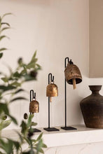 Load image into Gallery viewer, Vintage Inspired Bells on Iron Stands