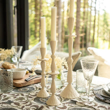 Load image into Gallery viewer, Large Cream Imani Candle Holder