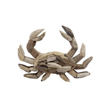 Load image into Gallery viewer, Driftwood Crab Wall Decor