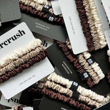 Load image into Gallery viewer, Macciato Silk Hair Ties