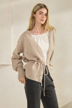 Load image into Gallery viewer, Margot Soft Knit Tie Waist Cardigan