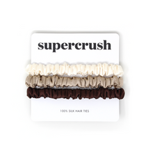 Load image into Gallery viewer, Macciato Silk Hair Ties