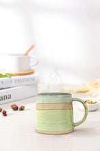 Load image into Gallery viewer, Blue/Green Rustic Style Mug