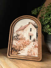 Load image into Gallery viewer, Arched Muted Cottage Art