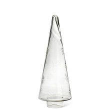 Load image into Gallery viewer, Clear Glass Star Cone Tree