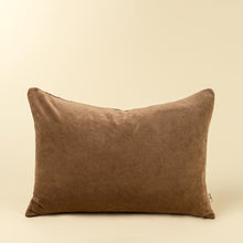 Load image into Gallery viewer, Caramel Vera Velvet Lumbar Pillow