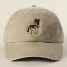 Load image into Gallery viewer, German Shepherd Embroidered Denim Cap