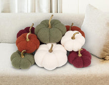 Load image into Gallery viewer, Large Harvest Boucle Pumpkins