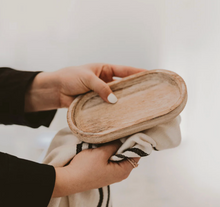 Load image into Gallery viewer, Small Rustic Wood Tray