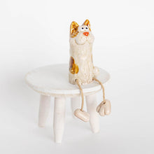 Load image into Gallery viewer, Sitting Ceramic Cat