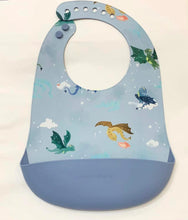 Load image into Gallery viewer, Magical Dragons Silicone Bib