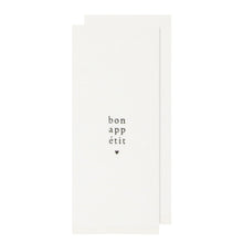 Load image into Gallery viewer, Bon Appetite with Love Tea Towel