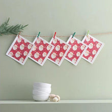 Load image into Gallery viewer, Vintage Santa Sponge Cloth