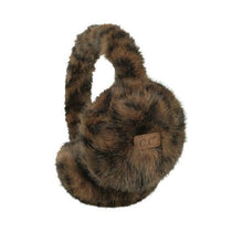 Load image into Gallery viewer, Faux Fur Leopard Ear Muff