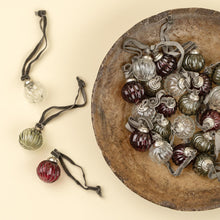 Load image into Gallery viewer, Mini Twisted Holiday Baubles