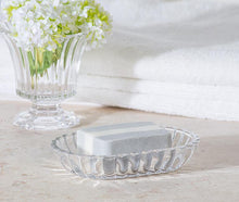Load image into Gallery viewer, Oval Optic Flared Soap Dish