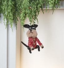 Load image into Gallery viewer, Schnauzer in Sweater Ornament