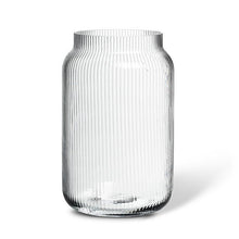 Load image into Gallery viewer, Large Narrow Optic Jar Vase