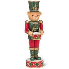 Load image into Gallery viewer, Teddy Bear Nutcracker Figurine