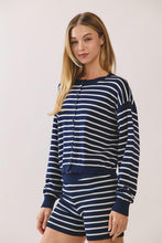 Load image into Gallery viewer, Rue Striped Sweater Knit Set