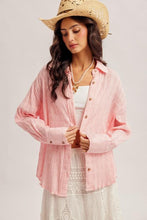 Load image into Gallery viewer, Pink Jonie Loose Fitting Shirt