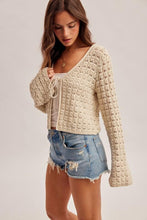 Load image into Gallery viewer, Lily Crochet Cardigan