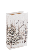 Load image into Gallery viewer, Winter Bird Book Decor