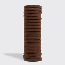 Load image into Gallery viewer, Chocolate Seamless Hair Elastics