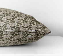 Load image into Gallery viewer, Serene Vintage Style Lumbar Pillow