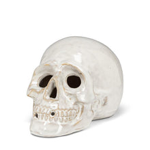 Load image into Gallery viewer, White Skull Decor