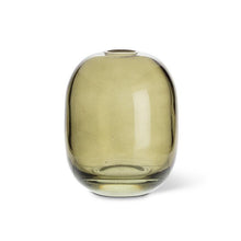 Load image into Gallery viewer, Medium Moss Green Barrel Vase