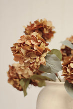 Load image into Gallery viewer, Burnt Orange Autumn Hydrangea Bundle