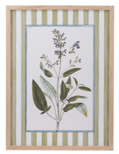 Load image into Gallery viewer, Floral with Stripe Wall Decor *in store pickup only