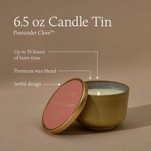 Load image into Gallery viewer, Gold Tin Pomander Clover