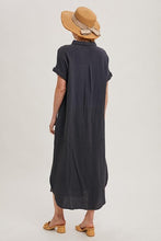 Load image into Gallery viewer, Rosie Button Up Maxi Shirt Dress